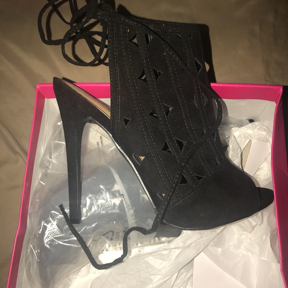 Black heels